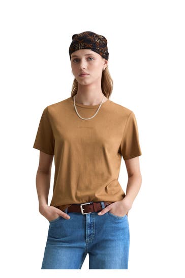 MARC O'POLO DENIM T-Shirt hellbraun