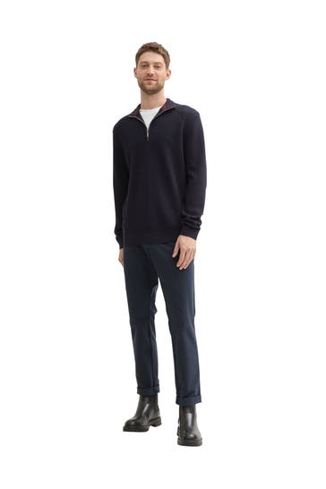 TOM TAILOR Troyer dunkelblau