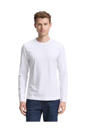TOM TAILOR Longsleeve weiß