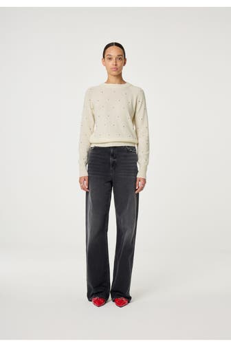 FABIENNE CHAPOT Wollpullover 'Lidi' ecru