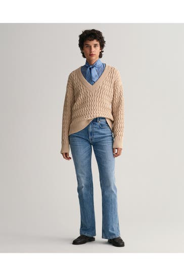 GANT Strickpullover beige