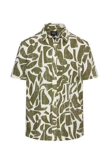 CAMEL ACTIVE Kurzarmhemd Regular Fit