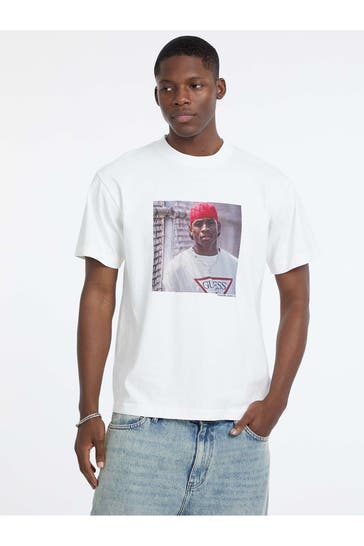 GUESS T-Shirt weiß