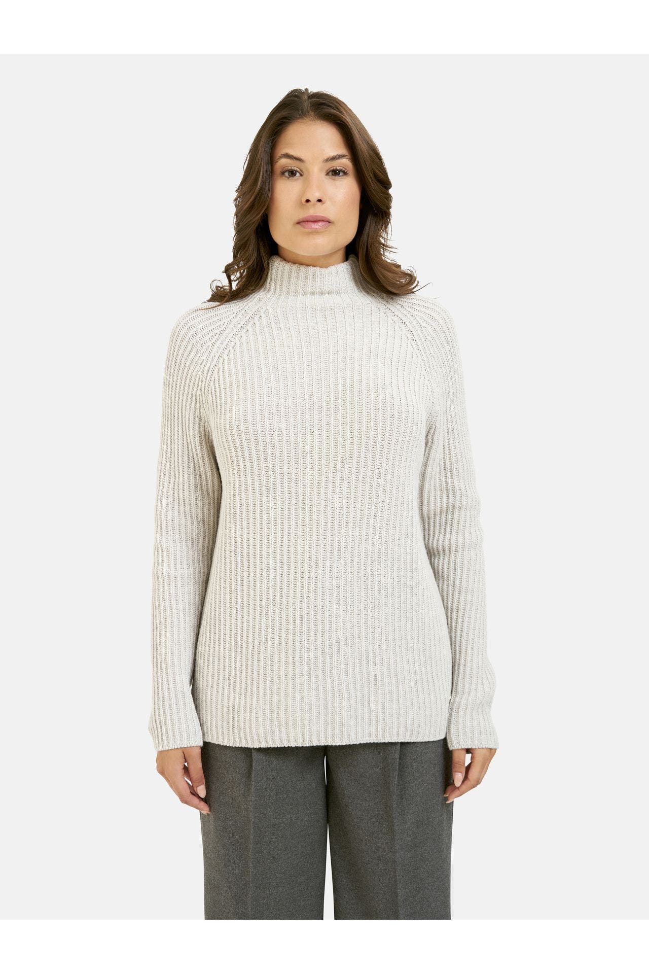 SMITH & SOUL Wollmix-Pullover hellgrau, Bild 1