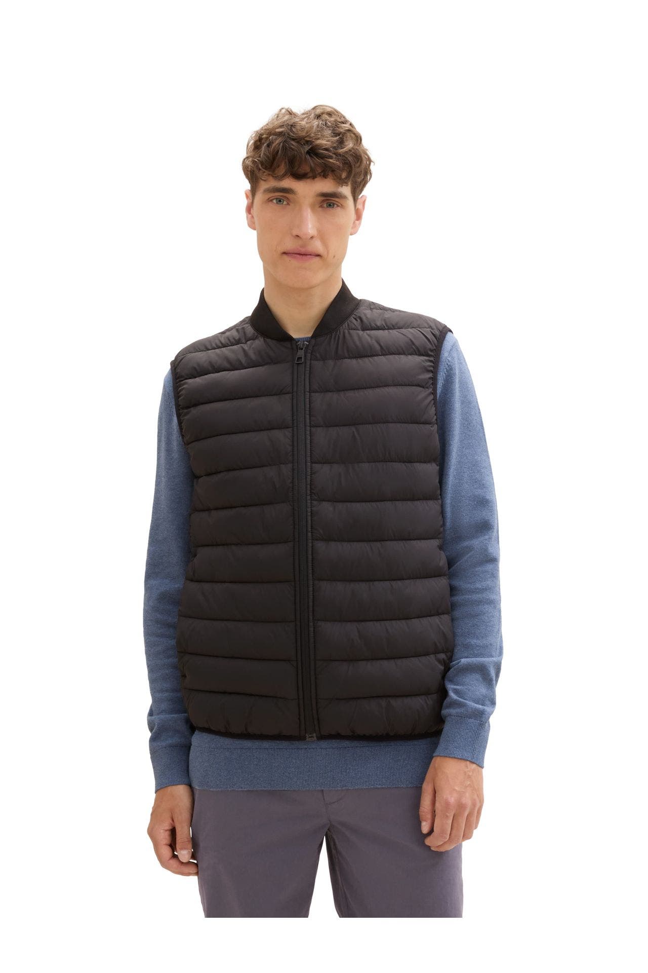 TOM TAILOR Light-Steppjacke schwarz, Bild 1