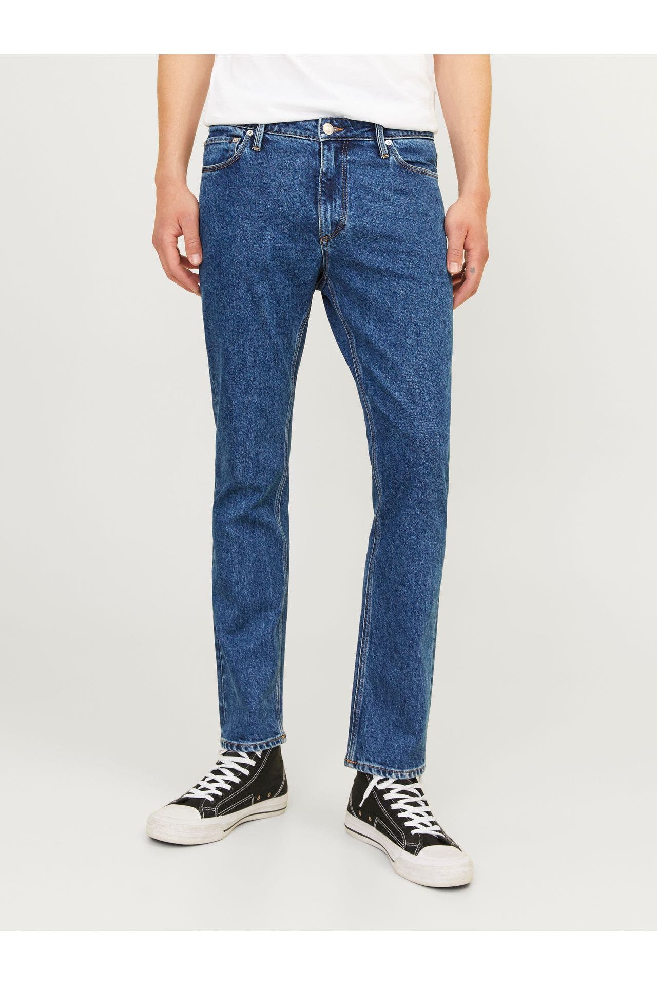 JACK & JONES Jeans blau straight, Bild 1