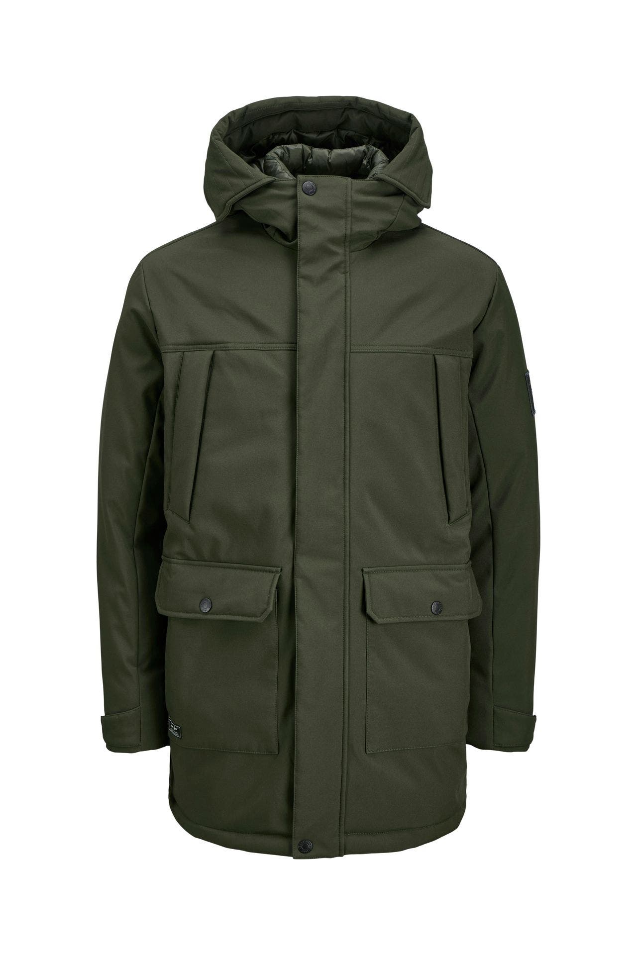 JACK & JONES Parka 'Finn' dunkelgrün, Bild 1