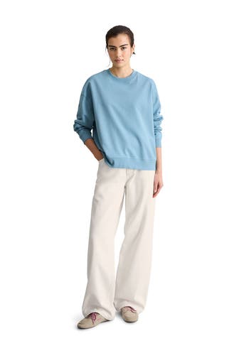 MARC O'POLO DENIM Sweatshirt taubenblau