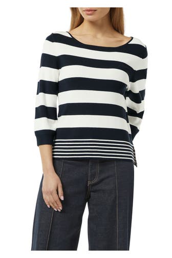 COMMA, Strickpullover gestreift