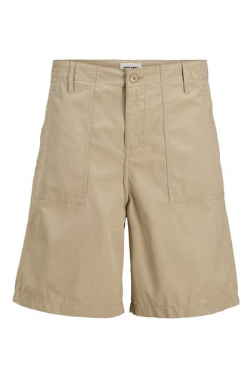 JACK & JONES Shorts 'JJfatigue' beige