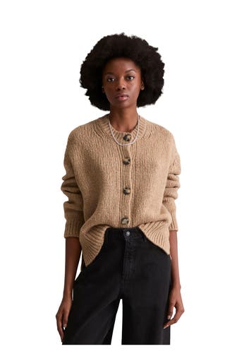 MARC O'POLO DENIM Wollmix-Cardigan camel