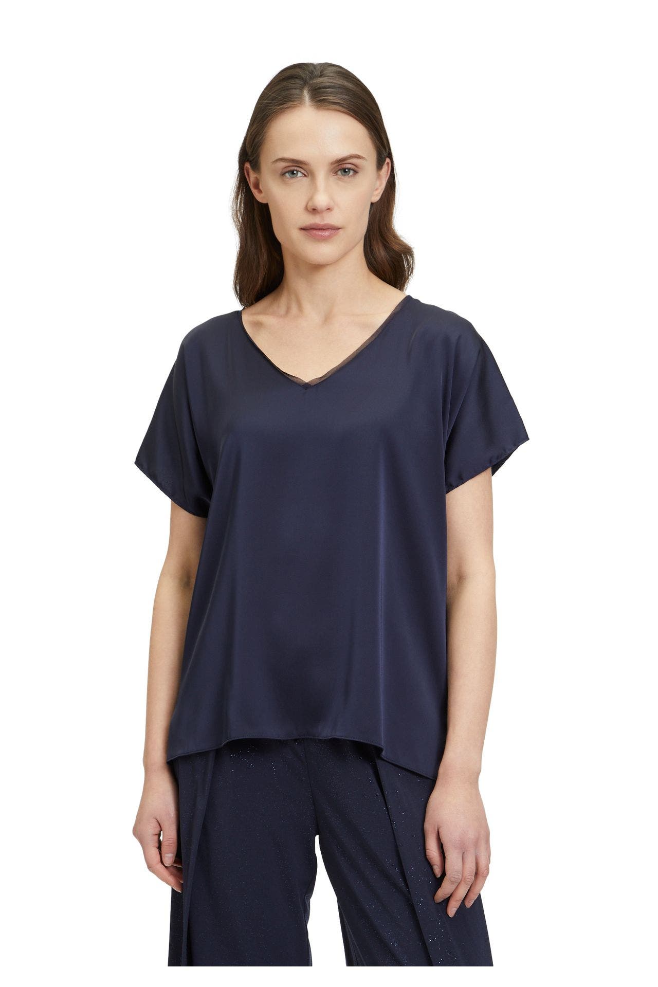 VERA MONT Blusenshirt nachtblau, Bild 1