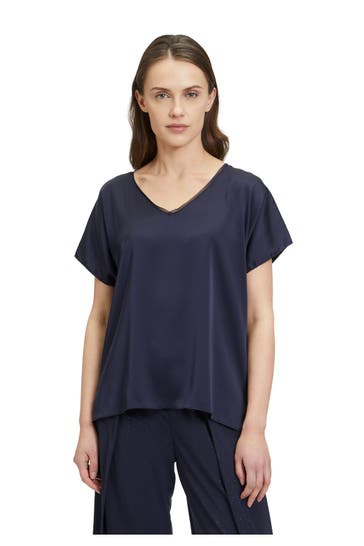 VERA MONT Blusenshirt nachtblau