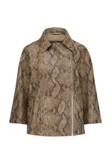 MILESTONE Lederjacke animal