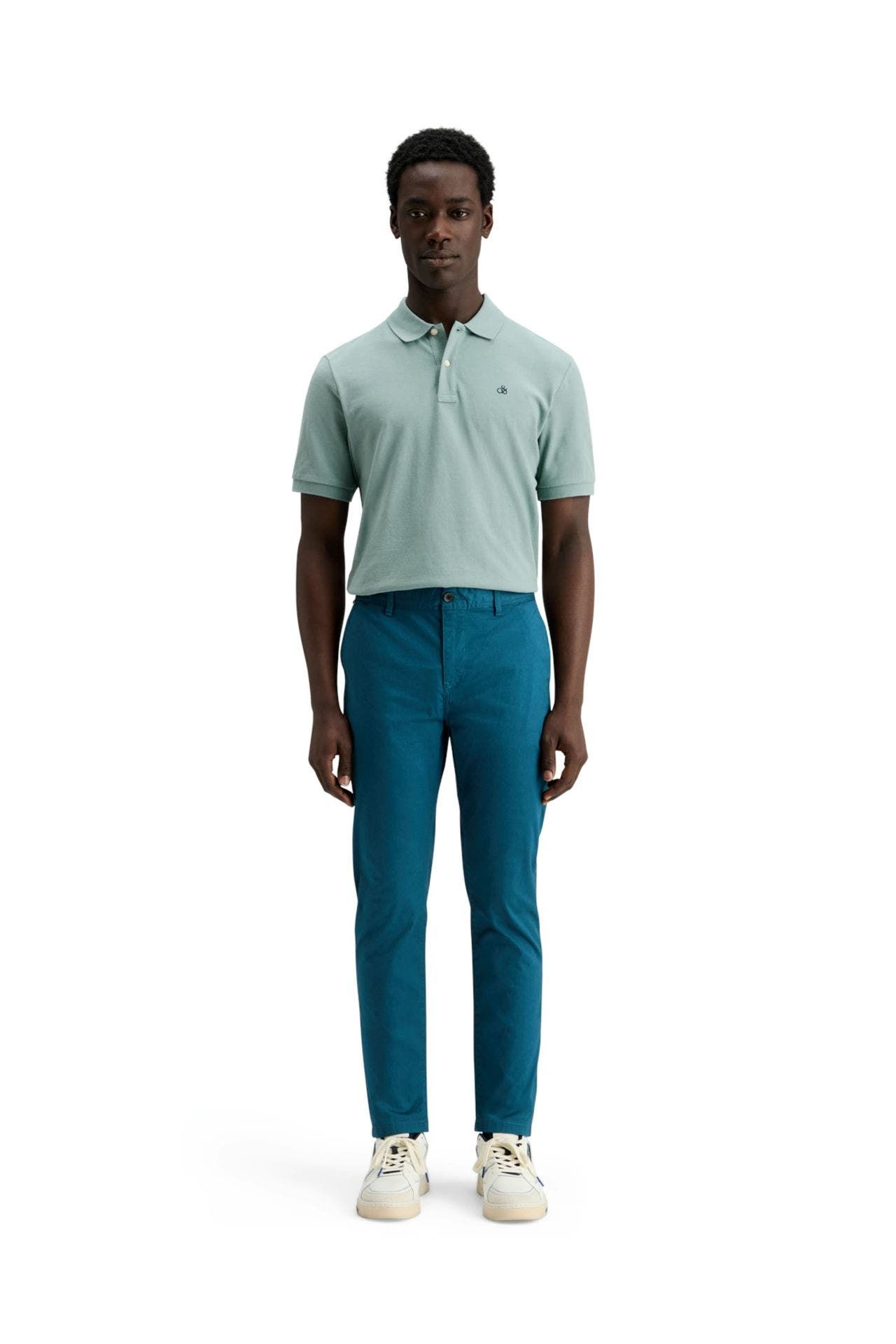 SCOTCH & SODA Polo-Shirt graublau, Bild 1