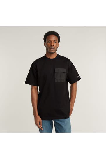 G-STAR T-Shirt schwarz