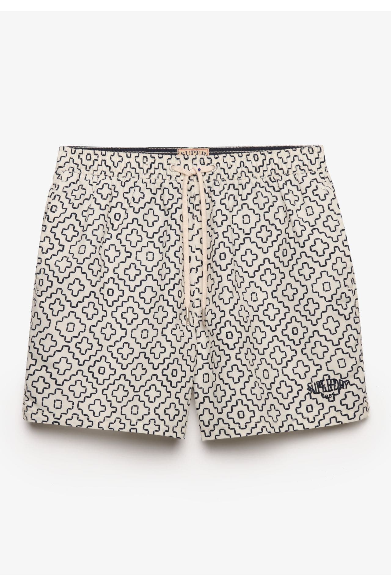 SUPERDRY Badeshorts gemustert, Bild 1