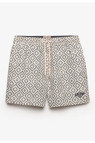 SUPERDRY Badeshorts gemustert
