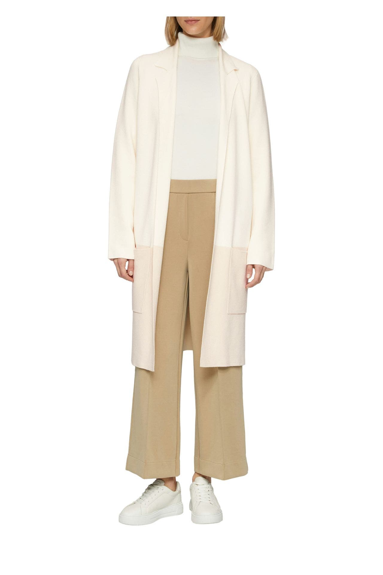 S.OLIVER BLACK LABEL Feinstrick-Cardigan zweifarbig, Bild 1