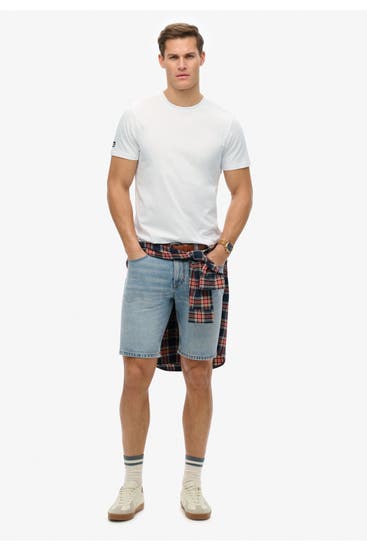 SUPERDRY - T-Shirt 'City' weiß