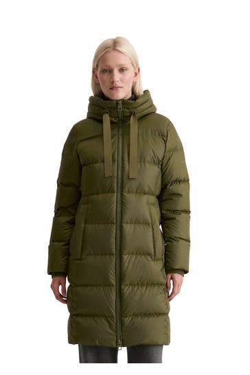 MARC O'POLO Olive-coloured down coat