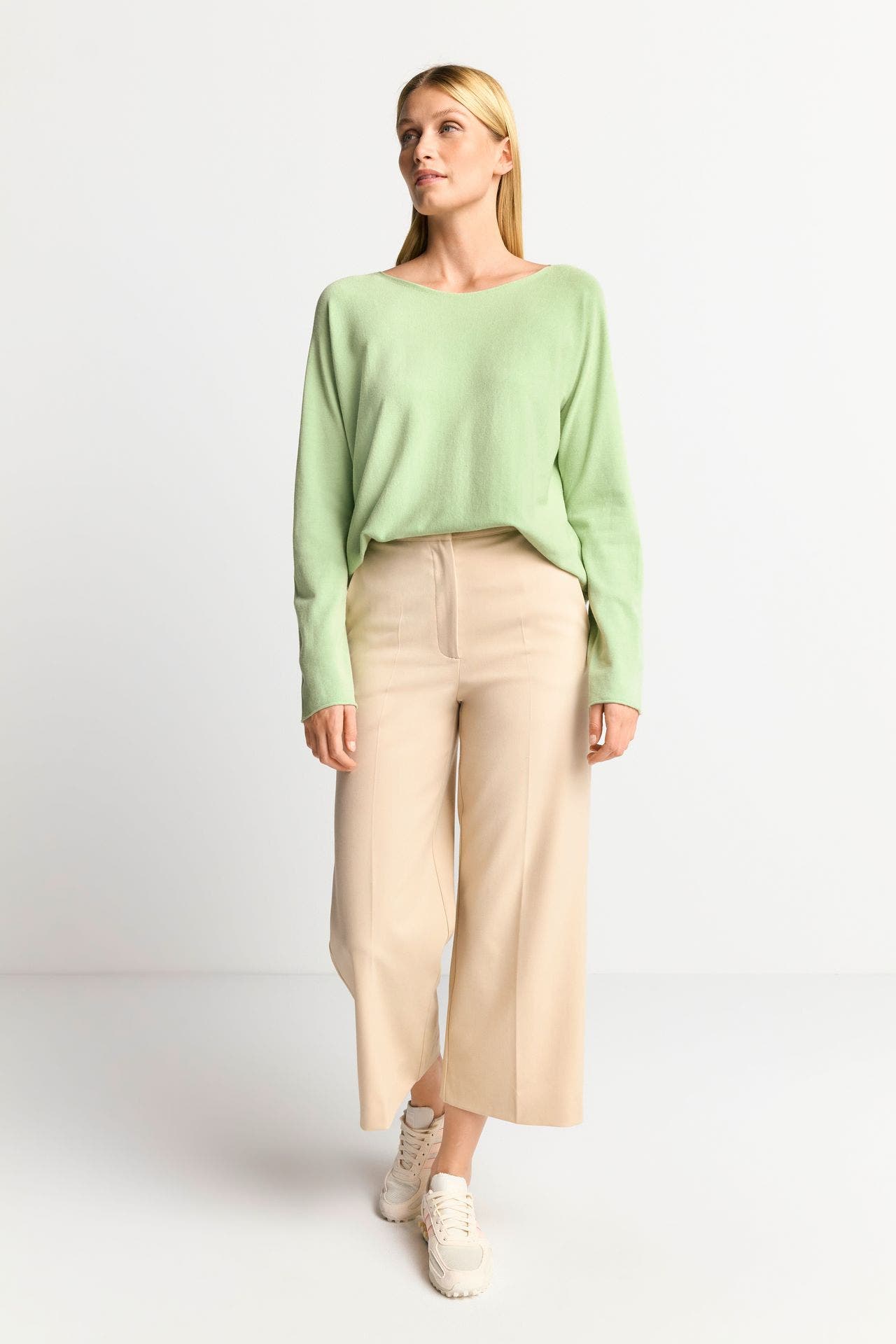 RICH & ROYAL Strickpullover matchagrün, Bild 1