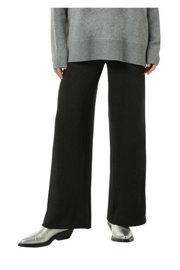 COMMA, Feinstrickhose schwarz