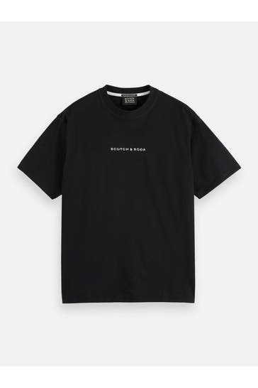 SCOTCH & SODA T-Shirt schwarz