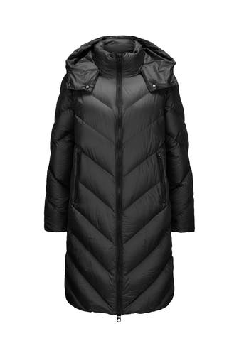 MILESTONE Daunenmantel 'Alissa' schwarz