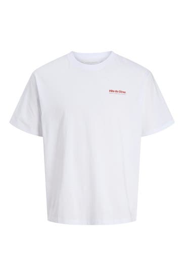 JACK & JONES T-Shirt weiß