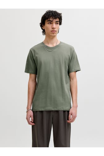 JACK & JONES T-Shirt graugrün