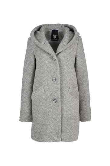 FUCHS SCHMITT Kurzmantel grau