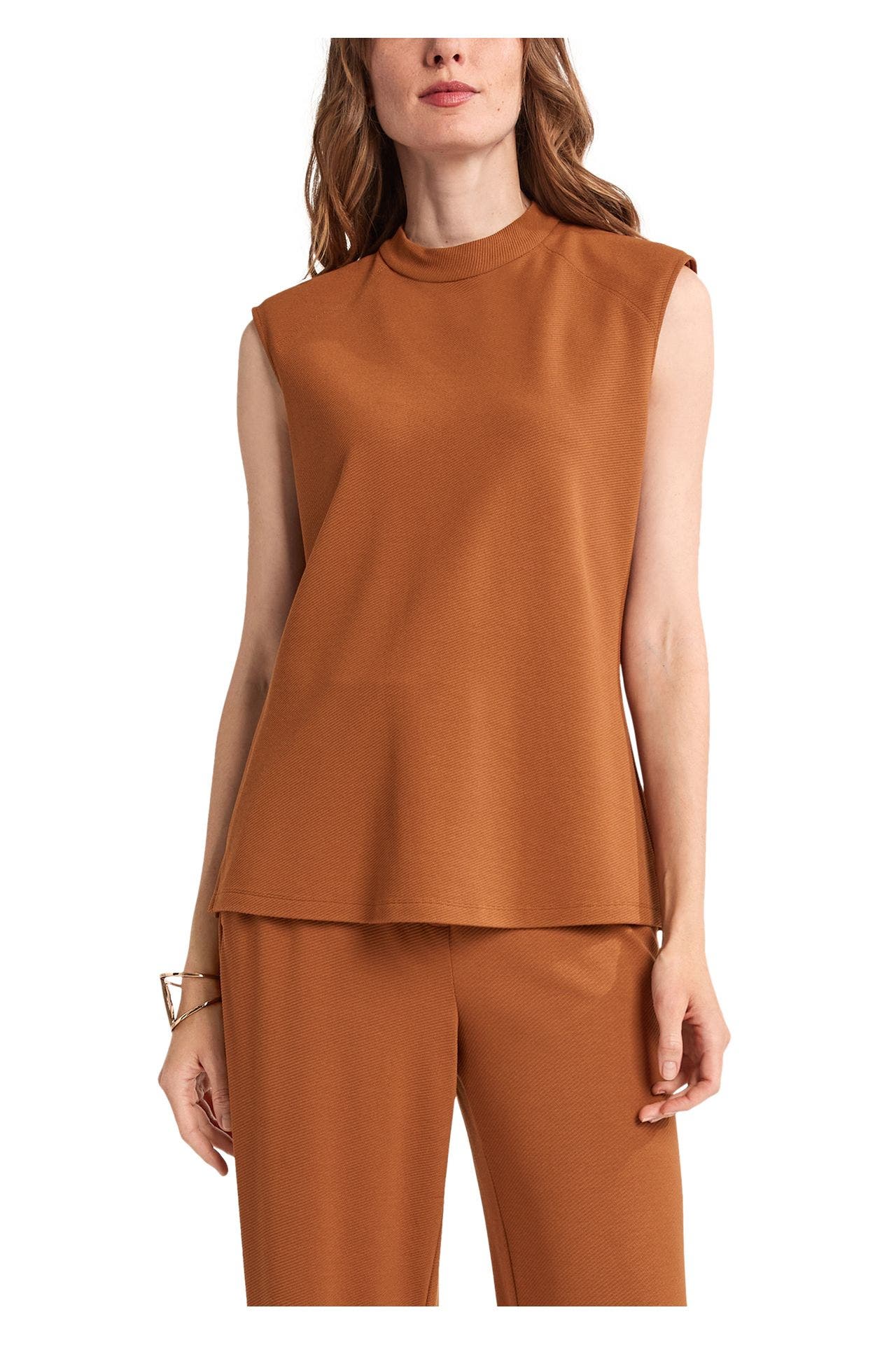 COMMA, Strickshirt cognac, Bild 1