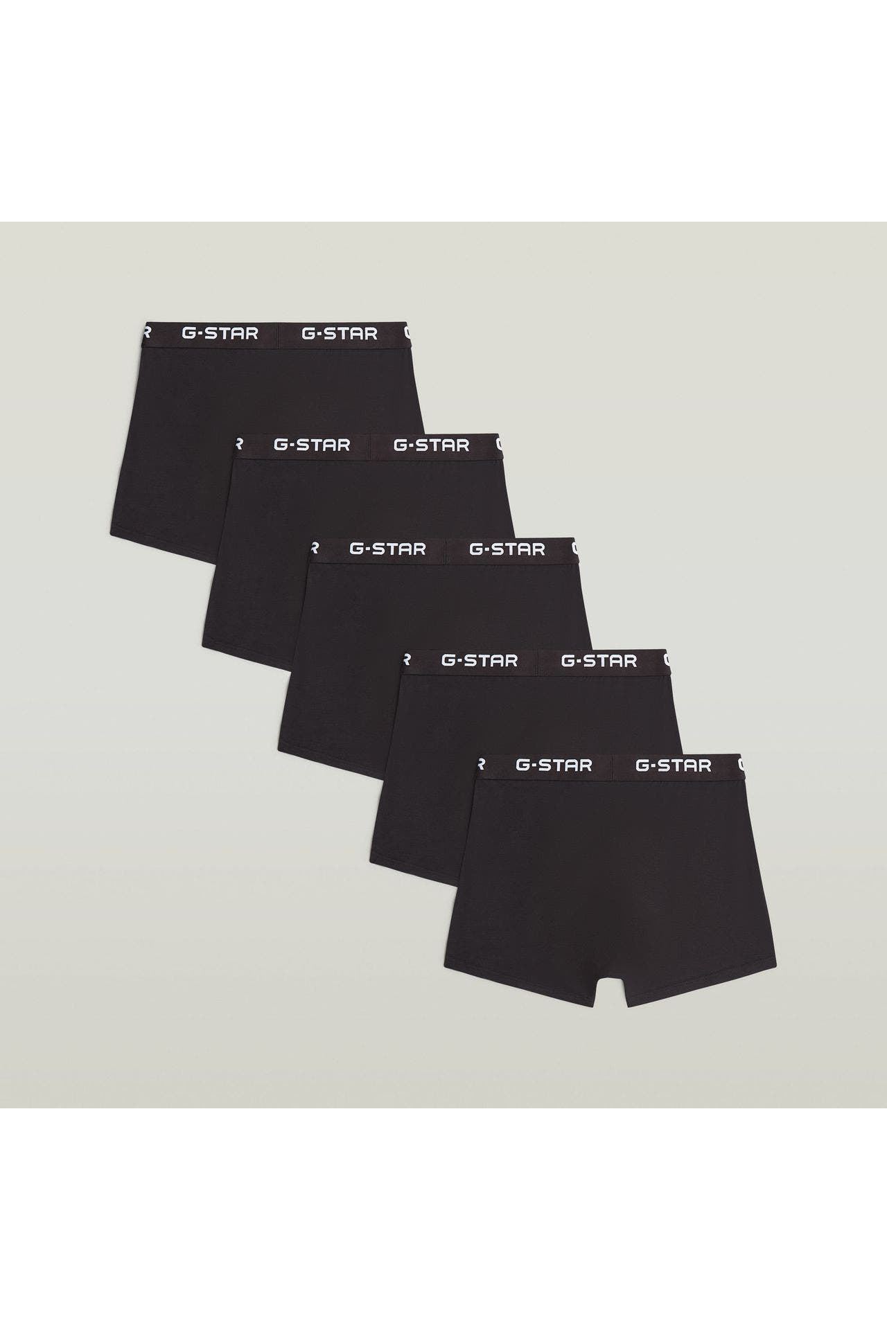 G-STAR 5er-Pack Boxer Trunks 'Maize' schwarz, Bild 1