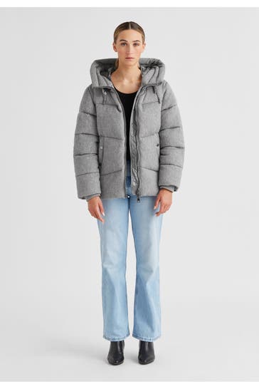 MILESTONE Steppjacke 'Halima' grau