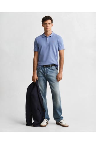 GANT Polo-Shirt azurblau
