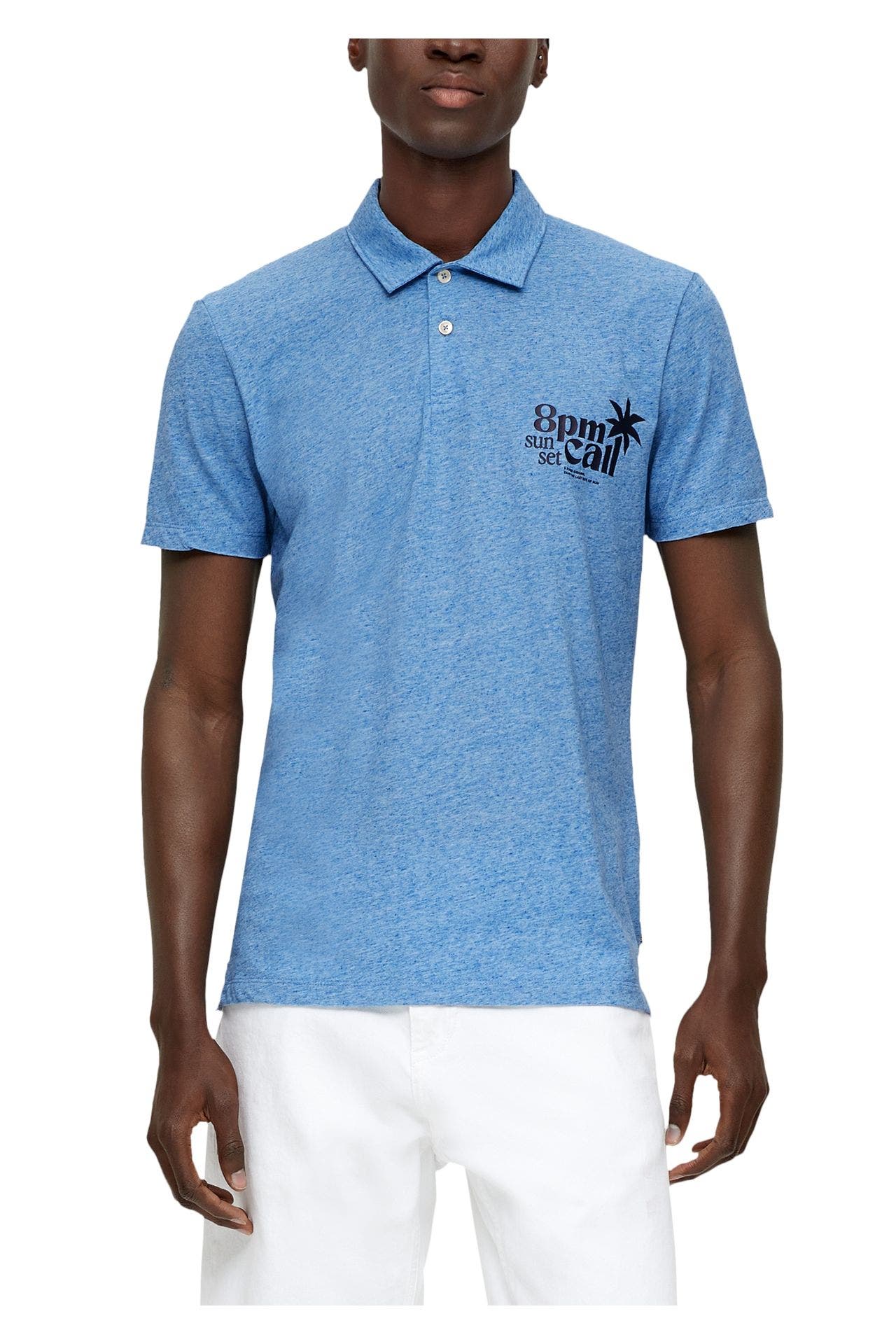 S.OLIVER Polo-Shirt blau, Bild 1