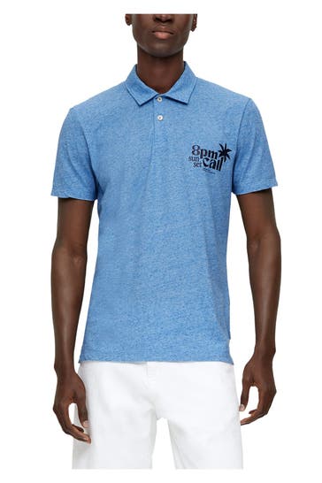 S.OLIVER Polo-Shirt blau