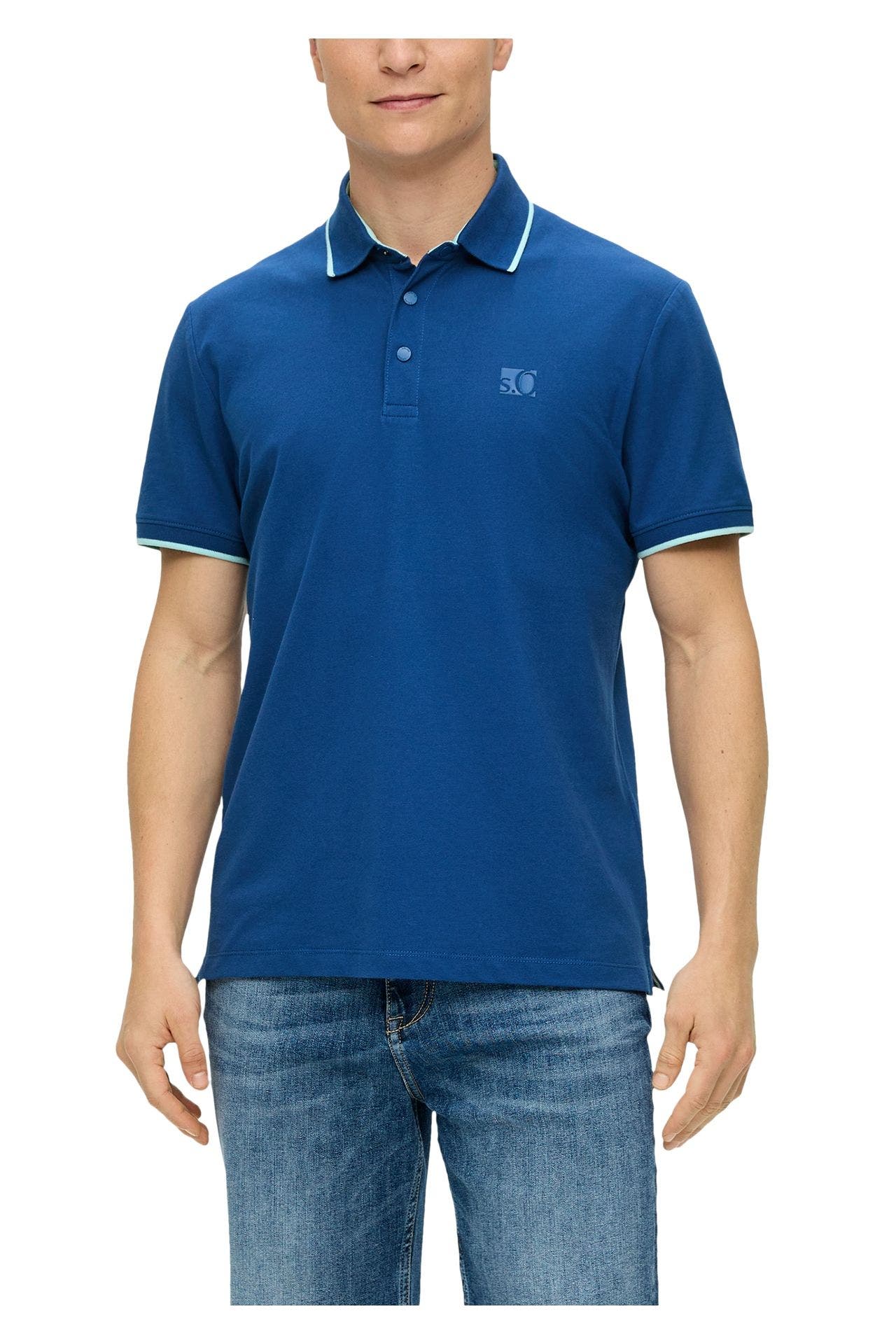 S.OLIVER Polo-Shirt königsblau, Bild 1