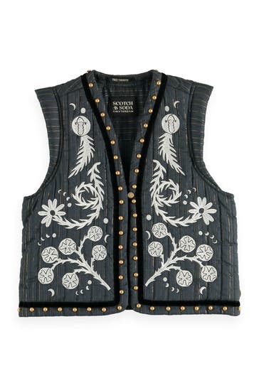 SCOTCH & SODA Weste gemustert