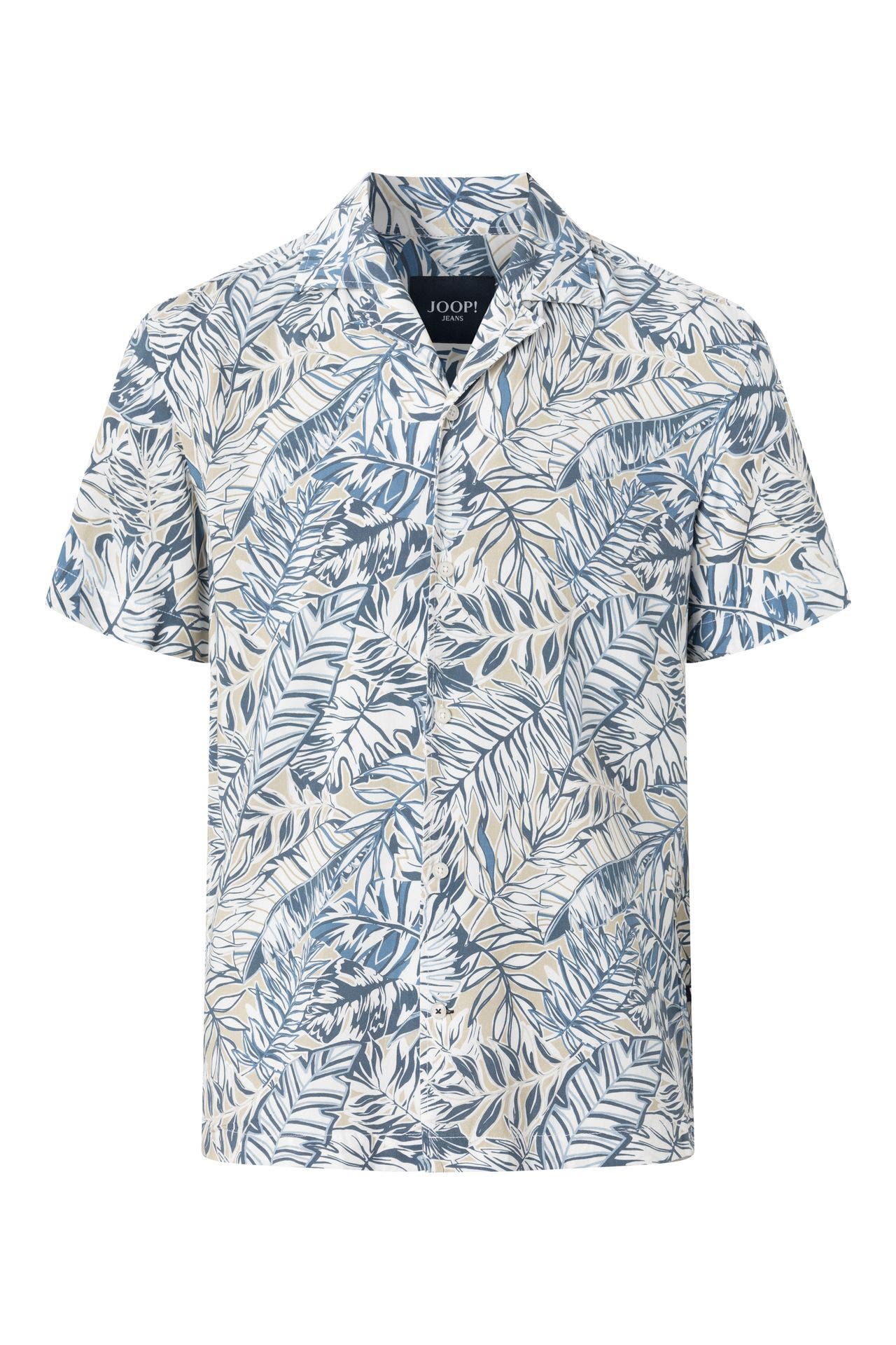 JOOP! Hemd Hanes weiß/blau/beige Regular Fit, Bild 1