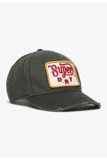 SUPERDRY - Basecap oliv unisex