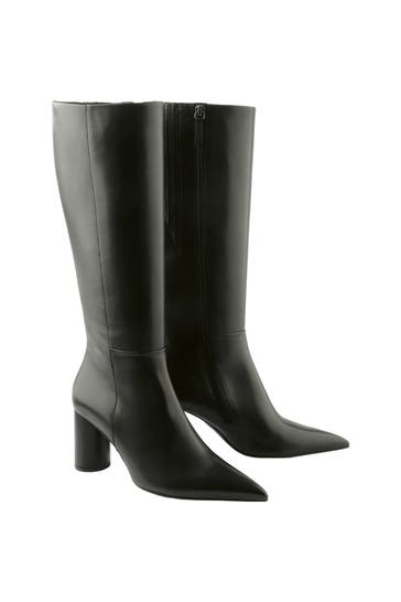 HÖGL Lederstiefel schwarz