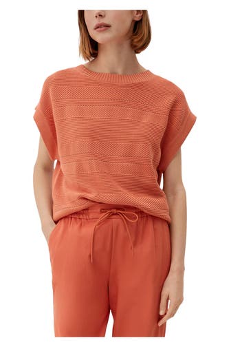 S.OLIVER Strickshirt orange