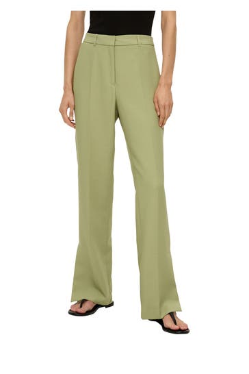 S.OLIVER BLACK LABEL Stoffhose pastellgrün