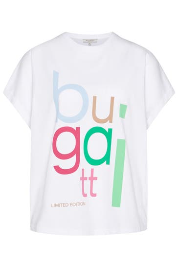 BUGATTI T-Shirt weiß
