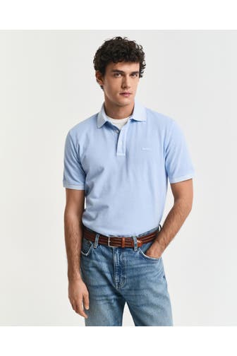 GANT Polo-Shirt hellblau