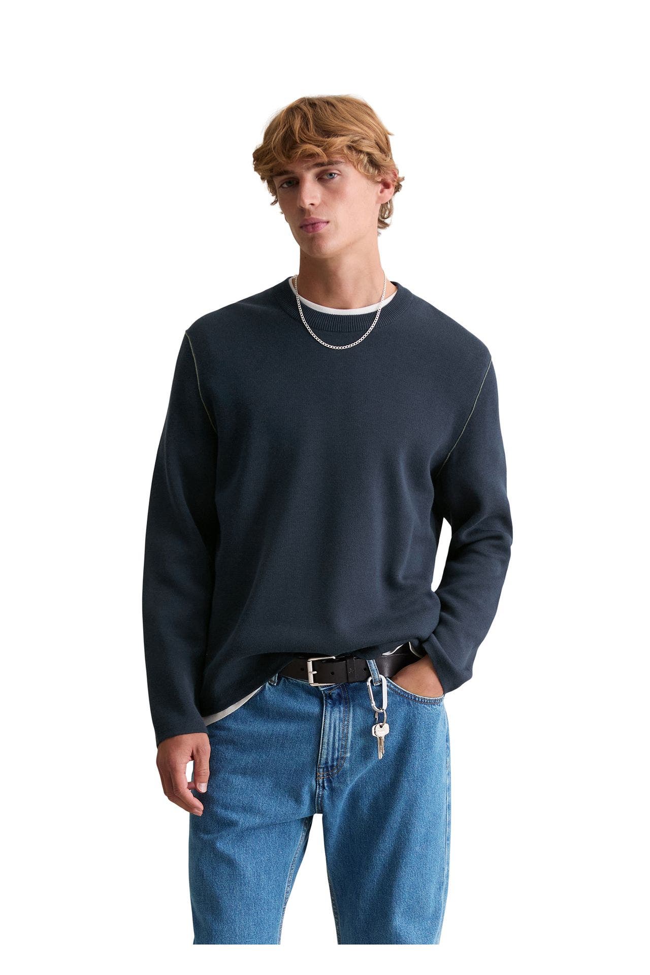 MARC O'POLO DENIM Strickpullover navy, Bild 1