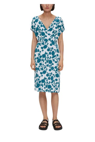 S.OLIVER BLACK LABEL Casual-Kleid floral