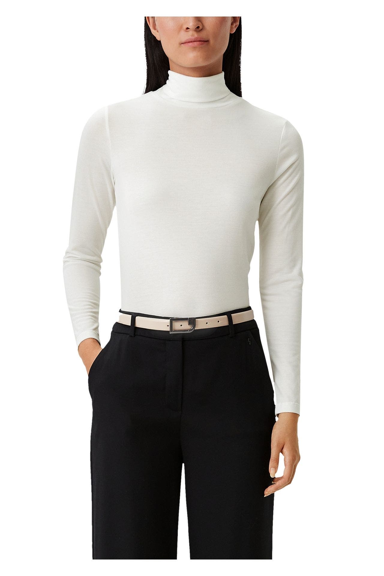 COMMA, Longsleeve weiß, Bild 1